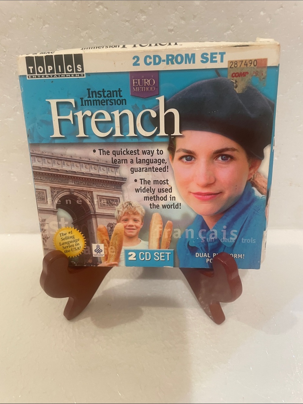 Instant Immersion French 2-CD ROM PC & MAC Set nwots